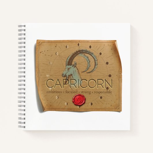 Zodiac - Capricorn - Journal Notitieboek (Voorkant)