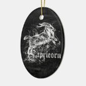 Zodiac Capricorn Keramisch Ornament (Links)