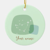 Zodiac Capricorn Keramisch Ornament (Voorkant)