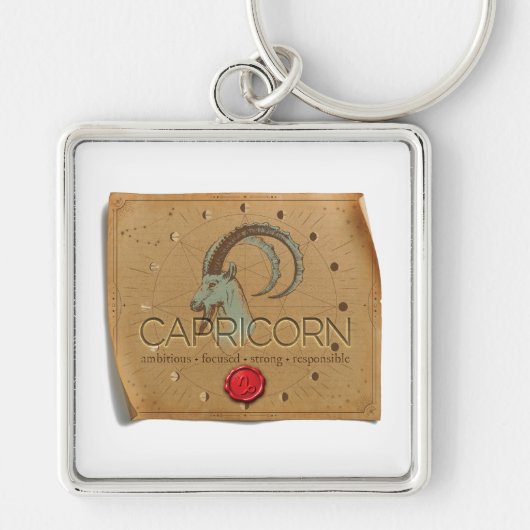 Zodiac - Capricorn - Keychain (Voorkant)