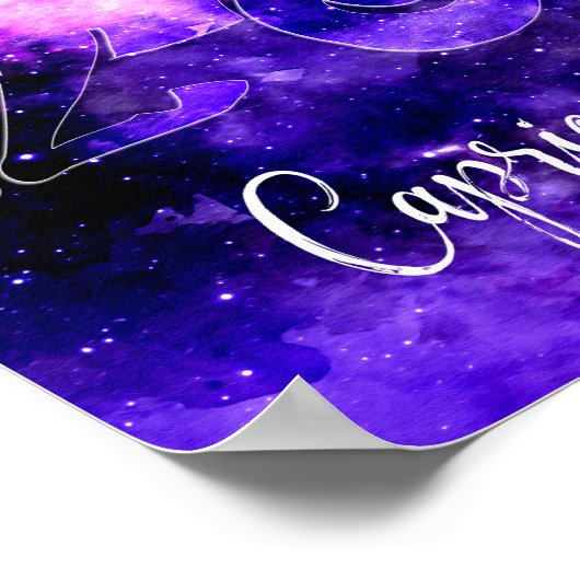 Zodiac: Capricorn Poster (Hoek)