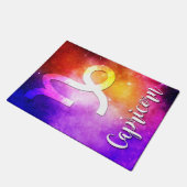 Zodiac: Capricorn Space Snoep Deurmat (Schuin)