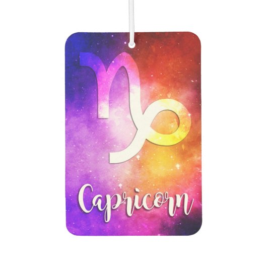 Zodiac: Capricorn Space Snoep Luchtverfrisser (Voorkant)