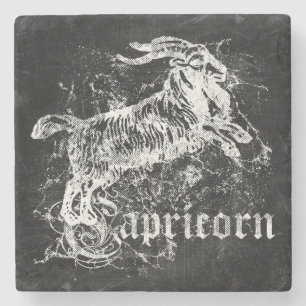 Zodiac  Capricorn Stenen Onderzetter