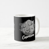 Zodiac Capricorn Symbol Coffee Mok (Voorkant rechts)
