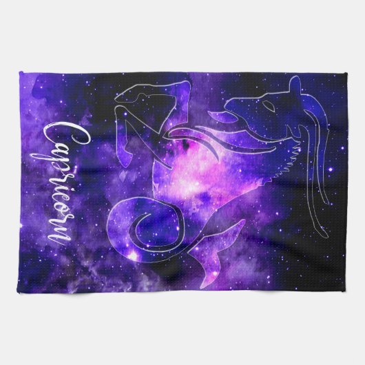 Zodiac: Capricorn Theedoek (Horizontaal)