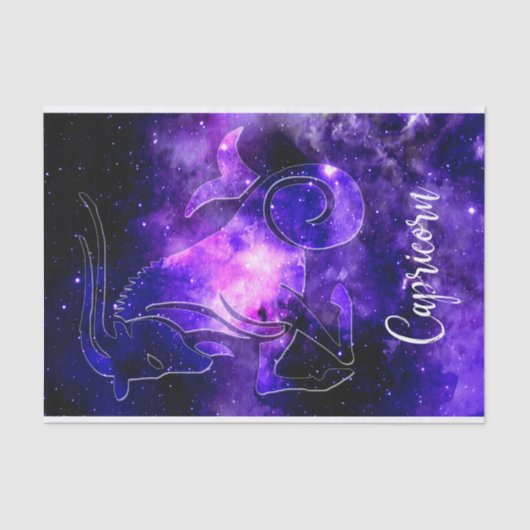 Zodiac: Capricorn Tissuepapier (Voorkant)