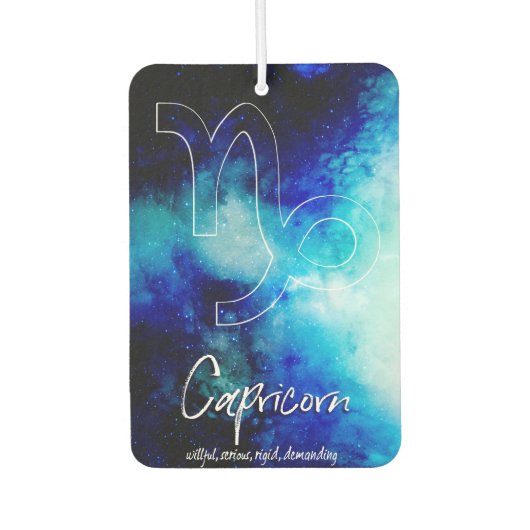 Zodiac: Capricorn Traits Luchtverfrisser (Voorkant)