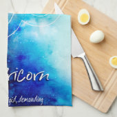 Zodiac: Capricorn Traits Theedoek (Quarter Fold)