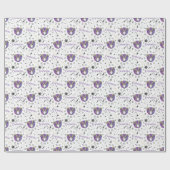 Zodiac Capricorn Wrapping Paper Cadeaupapier (Vlak)