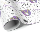 Zodiac Capricorn Wrapping Paper Cadeaupapier (Rol Hoek)