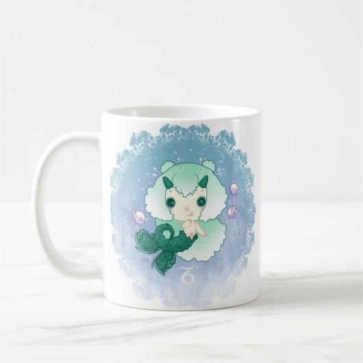Zodiac capricorne capricorn koffiemok (Links)