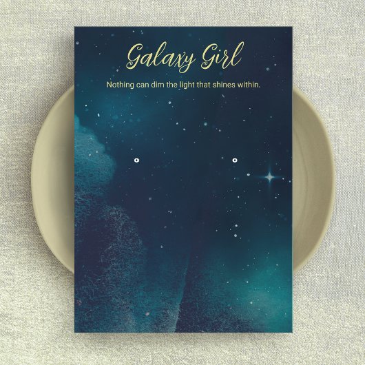 Zodiac Celestial Star Earring Sieraden Display Visitekaartje