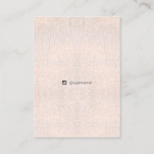 Zodiac Celestial Stars Oorbel Ketting Visitekaartje (Achterkant)