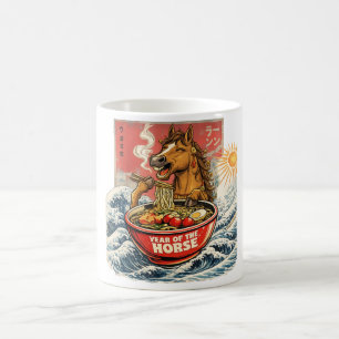 Zodiac Chinees Nieuwjaar van het Paard 2026 Ramen Koffiemok
