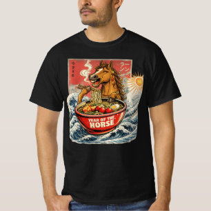 Zodiac Chinees Nieuwjaar van het Paard 2026 Ramen T-shirt