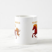 Zodiac Chinese New Year 2026 Yang Fire Horse Koffiemok (Center)