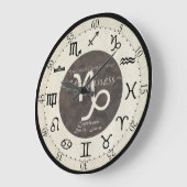 Zodiac Clock - Capricorn Grote Klok (Hoek)