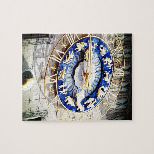 Zodiac Clock in München Legpuzzel (Horizontaal)