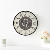 Zodiac Clock - Leo Grote Klok (Huis)