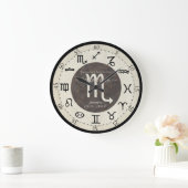 Zodiac Clock - Scorpio Grote Klok (Huis)