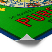 Zodiac Coffee LabelNew Orleans, LA Poster (Hoek)