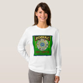 Zodiac Coffee LabelNew Orleans, LA T-shirt (Voorkant volledig)