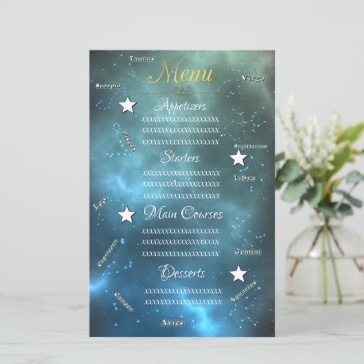 Zodiac constellaties (Staand voorkant)