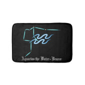 Zodiac Constellation Aquarius Bath Mat (Voorkant)