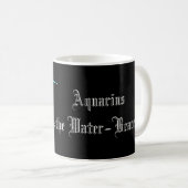 Zodiac Constellation Aquarius Coffee Mok (Voorkant rechts)