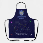 Zodiac Constellation Aquarius Schort (Voorkant)