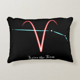 Zodiac Constellation Aries Accent Pillow Kussen