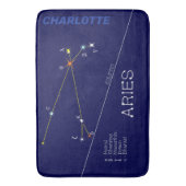 Zodiac Constellation Aries Badmat (Voorkant Verticaal)