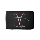 Zodiac Constellation Aries Bath Mat (Voorkant)