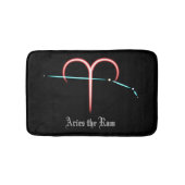 Zodiac Constellation Aries Bath Mat (Voorkant)