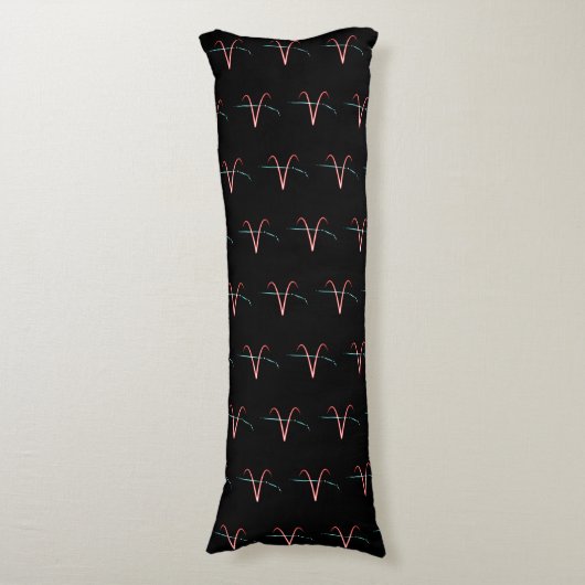 Zodiac Constellation Aries Body Pillow Lichaamskussen (Voorkant Verticaal)