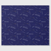 Zodiac Constellation Aries Cadeaupapier (Vlak)