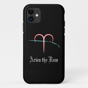 Zodiac Constellation Aries Hoesje-Mate iPhone Case