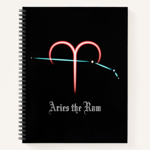 Zodiac Constellation Aries Notitieboek