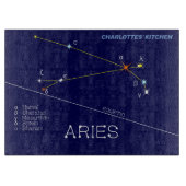 Zodiac Constellation Aries Snijplank (Voorkant)