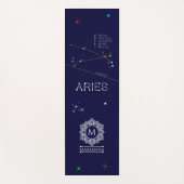 Zodiac Constellation Aries Yogamat (Voorkant)