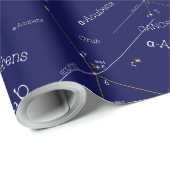 Zodiac Constellation Cancer Cadeaupapier (Rol Hoek)