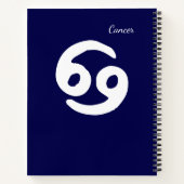 Zodiac Constellation Cancer Notitieboek (Achterkant)