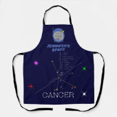 Zodiac Constellation Cancer Schort (Voorkant)