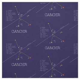 Zodiac Constellation Cancer Stof