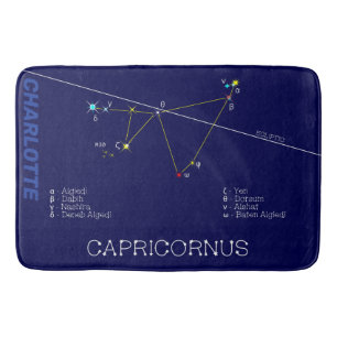 Zodiac Constellation Capricornus Badmat