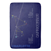 Zodiac Constellation Capricornus Badmat (Voorkant Verticaal)