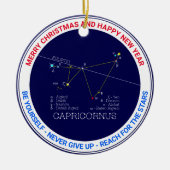 Zodiac Constellation Capricornus Keramisch Ornament (Voorkant)