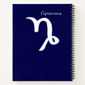 Zodiac Constellation Capricornus Notitieboek (Achterkant)