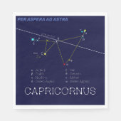 Zodiac Constellation Capricornus Servet (Voorkant)